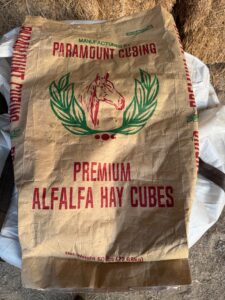 Paramount Cubing Premium Alfalfa Hay Cubes