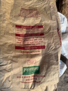 Paramount Cubing Premium Alfalfa Hay Cubes